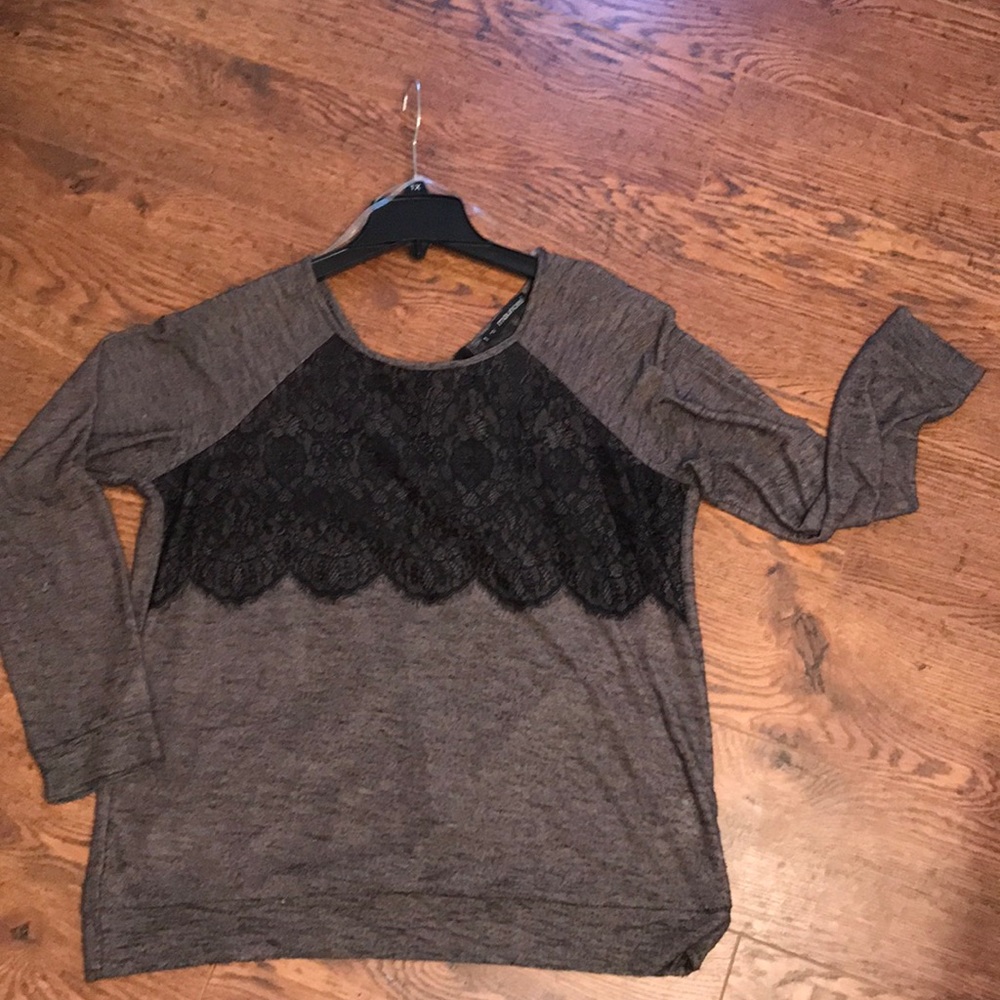 Beautiful open back shirt